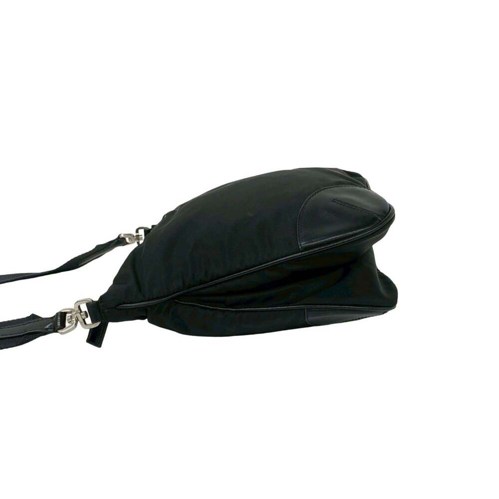 PRADA Black Leather Shoulder Bag - Picture 5 of 10